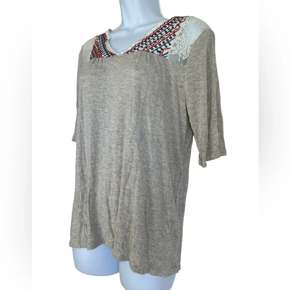 DAYTRIP LACE BOHO TOP - Picture 2 of 4